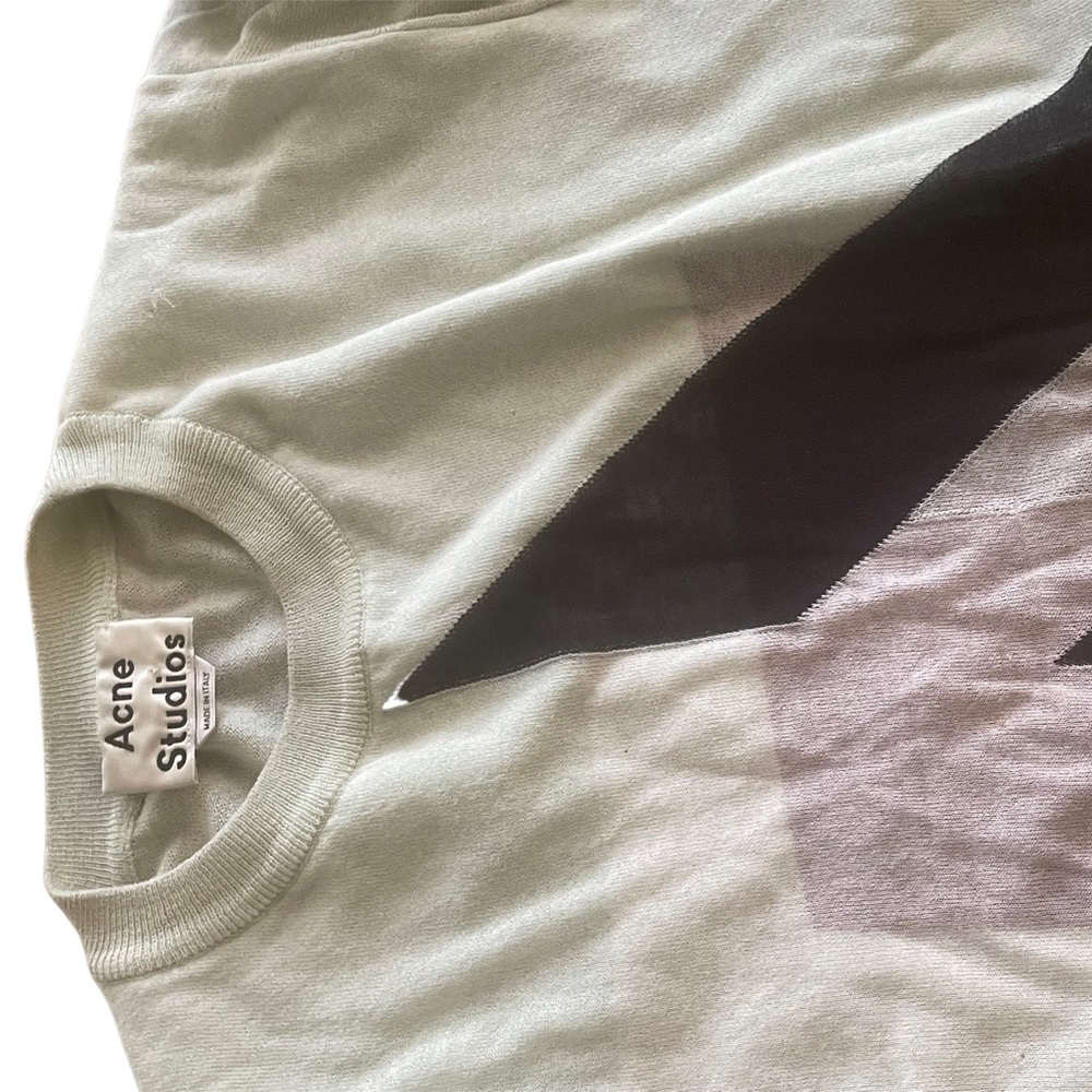 Acne, Size: S, Color: Mint green, black, brown.